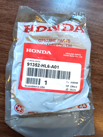 HONDA O RING 91352-HL6-A01