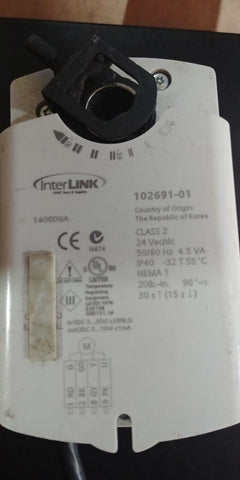 77W92 - 102691-01 Motor-Actuator - Genuine Armstrong Allied Air and Lennox Repla-Mega Mart Warehouse-Ultimate Unclaimed Freight Buyer and Seller Specialists
