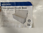 NEW WEST MARINE FISHERMAN'S DOCK BOX 3 ROD HOLDER 24" X 95" X 22" **SHIPS FREE**