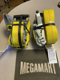 NEW  04623    27 FT Heavy Duty 2" Ratchet Tie Down Strap 10000 Lbs  (2 PER LOT)