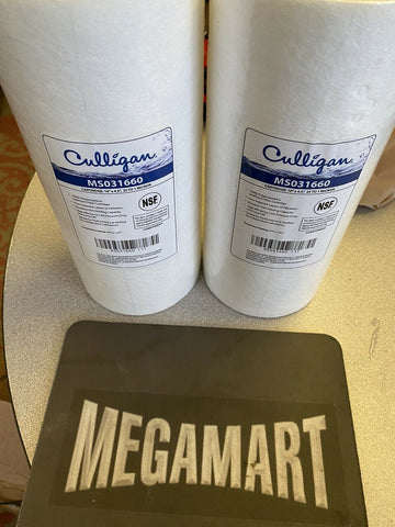 BRAND NEW CULLIGAN MS031660 WATER FILTER CARTRIDGE, 10" X 4.5", 25 TO 1 MICRON