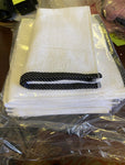 NEW FITNESS TOWEL BANANA  BLACK WHITE TURKISH TOWEL COMPANY INC. ( 12 PER LOT )