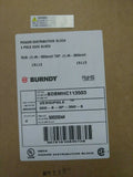 NEW BURNDY BDBMHC113503 - PACK OF 2 - POWER DISTRIBUTION BLOCK, 3 POLE-Mega Mart Warehouse-Ultimate Unclaimed Freight Buyer and Seller Specialists