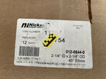(12 PC CASE) Nickson 17754 Exhaust Pipe Bend 45 Degree-Mega Mart Warehouse