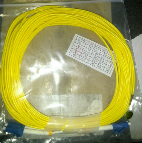 NEW Fiber Optic Cable 11/11 SM Fiber TBII OFNR UL NO E229789 FT4 60ft-Mega Mart Warehouse-Ultimate Unclaimed Freight Buyer and Seller Specialists