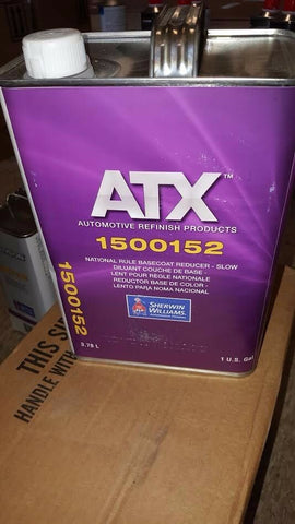 ATX AUTOMOTIVE NATIONAL RULE BASECOAT REDUCER - SLOW 1500152 1 GALLON-Mega Mart Warehouse-Ultimate Unclaimed Freight Buyer and Seller Specialists