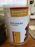 SEAGOLD HT KEVLAR - BRASS SPM OIL & GAS RED SEAL 1-1/8" (3 TOPS 1 BOTTOM)
