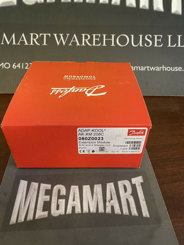 BRAND NEW DANFOSS  080Z0023, AK-XM 208C, Contr. 8AI & 4 Stepper out AK-XM 208C,