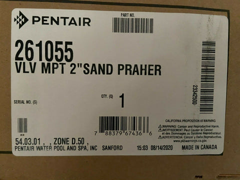 NEW Pentair 2" Multiport Valve 261055 Triton & Quad DE SM 20-3 7 1/2" O/C-Mega Mart Warehouse-Ultimate Unclaimed Freight Buyer and Seller Specialists