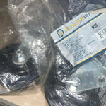 (2) NEW  EQUIPRITE 4" x 1-1/4"  Delrin Sleeve SWIVEL Bearing Black 570122 Wheel