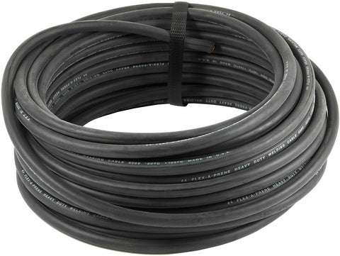 Forney 52019 Welding Cable, 4-Gauge, 50-Feet HD Flex Shrink, Black *SHIPS FREE*