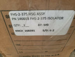 (2 PER CASE/PER LOT) KINETICS FHS-2-375 SIESMIC CONTROL SPRING ISOLATOR HSG ASSY-Mega Mart Warehouse-Ultimate Unclaimed Freight Buyer and Seller Specialists