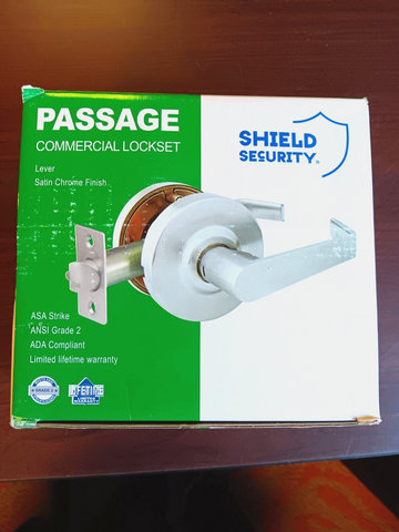 SHIELD SECURITY PASSAGE COMMERCIAL LOCKSET