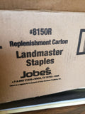 LANDMASTER FABRIC & GARDEN STAPLES 8150R U-shaped 4L x 1W" (CASE OF 8 - 75EA)-Mega Mart Warehouse-Ultimate Unclaimed Freight Buyer and Seller Specialists