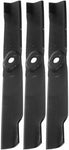 Exmark 109-6471-S Hi Lift Solid Blade Lazer Z AC XS DS Series 103-9627-S 3 Pack