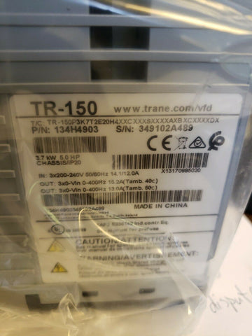GENUINE TRANE INGERSOLL RAND TR-150 DRIVE CONTROL UNIT 134H903, 5.0HP, 3.7kW-Mega Mart Warehouse-Ultimate Unclaimed Freight Buyer and Seller Specialists