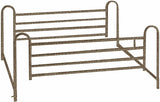 Deluxe Full Length Hospital Bed Side Rails 44-1/2'' x 20-1/4'' x 3'', 15001ABV-Mega Mart Warehouse-Ultimate Unclaimed Freight Buyer and Seller Specialists