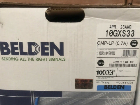 23-4P UTP-CMP SOL BC CAT6A SM. DIA BONDED PAIR BLUE 10GXS REEL-IN-BOX-Mega Mart Warehouse-Ultimate Unclaimed Freight Buyer and Seller Specialists