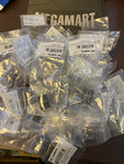 NEW 8700149050 Anvil Beck 1/2 in. MPT Galvanized Steel Close Nipple (25PER LOT)