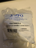 NEW Toto THU736#CP-A Push Button Assembly CST646 Aquia IV, Polished Chrome