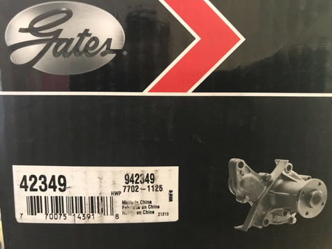 Engine Water Pump-Water Pump(Standard) GATES 42349-Mega Mart Warehouse-Ultimate Unclaimed Freight Buyer and Seller Specialists