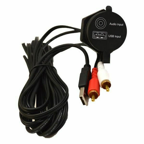 NEW Lowe Boats CPS Products AUX-35USB-CPS Black 10' Marine USB AUX Jack-Mega Mart Warehouse-Ultimate Unclaimed Freight Buyer and Seller Specialists