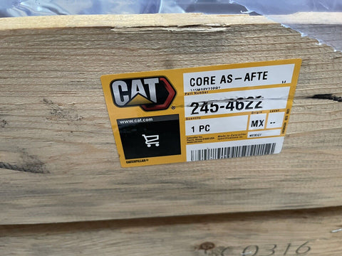 NEW GENUINE CAT 245-4622: CORE AS-AFTERCOOLER **FREE SHIPPING**