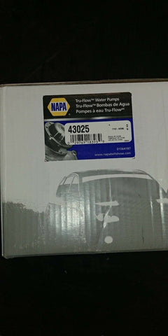 NAPA 43025 TRU-FLOW WATER PUMP-Mega Mart Warehouse-Ultimate Unclaimed Freight Buyer and Seller Specialists