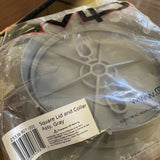 New CPM Square Lid And Collar Assembly, Gray 25538-901-000