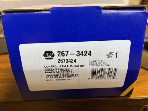 GENUINE NAPA Suspension Control Arm Bushing Kit 267-3424-Mega Mart Warehouse