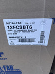Metal-Fab Corr/Guard 12  Diameter Boot Tee with 6  Reduced Tap (316SS)  12FCSBT6