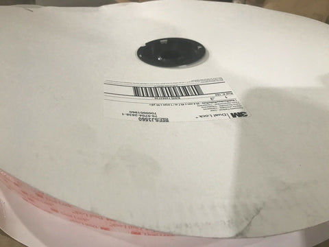3M SJ3560 Dual Lock Strips - 1" x 150', Clear , 50 yd,-Mega Mart Warehouse-Ultimate Unclaimed Freight Buyer and Seller Specialists