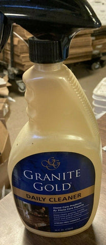 NEW (BOX OF 6) Granite Gold Daily Cleaner Spray Streak-Free STONE CARE 24OZ-Mega Mart Warehouse