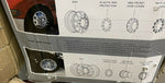 NEW 33 mm Thread-On Dome Axle Cover Combo Kit with Spike Nut Cover