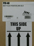 NEW MIDDLE ATLANTIC PFD-40 40SP PLEXI FRONT DR,UNIV.BLK-Mega Mart Warehouse-Ultimate Unclaimed Freight Buyer and Seller Specialists