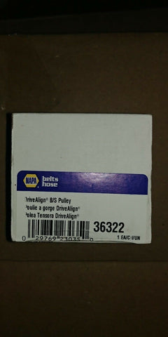 NAPA 36322 Drive Belt Idler Pulley-Mega Mart Warehouse-Ultimate Unclaimed Freight Buyer and Seller Specialists