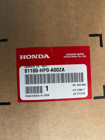 NEW GENUINE Honda 2001-2014 TRX Front Nh1 Carrier 81100-HP0-A00ZA