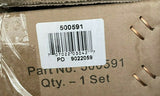BRAND NEW NEXEL STEM CASTERS - SET OF (4) 5" POLYURETHANE WHEEL  #500591