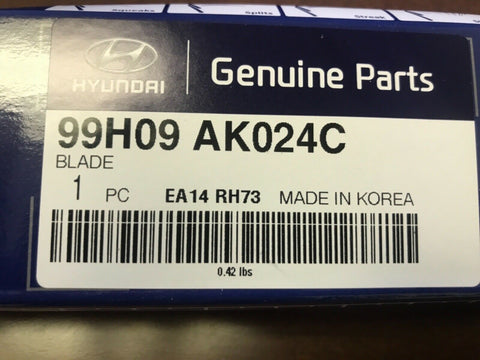 GENUINE HYUNDAI OEM 05-17 Tucson Wiper Washer-Windshield-Blade 99H09AK024C-Mega Mart Warehouse-Ultimate Unclaimed Freight Buyer and Seller Specialists