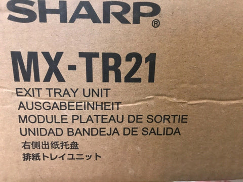 SHARP MX-TR21. Right Side Exit Tray-Mega Mart Warehouse-Ultimate Unclaimed Freight Buyer and Seller Specialists