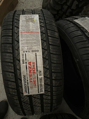 (1) BRIDGESTONE Potenza 235/35R19XL 91W **FREE SHIPPING**