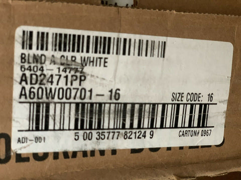 NEW Colorcast Ecotoner Colorant A60W00701 White, (2 PC BOX)