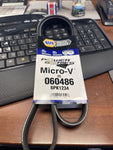 Gates Micro-V K060486 Serpentine Belt for SU001A4989 QJK6491 PK060486 bz