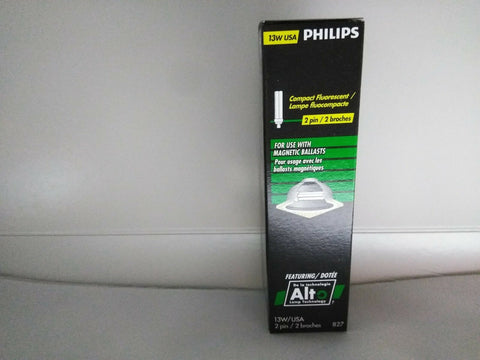 NEW OEM PHILIPS 383109 13 Watts Pin Base PL-C ALTO 13W/827 /2P 1CT GX23-2-Mega Mart Warehouse-Ultimate Unclaimed Freight Buyer and Seller Specialists