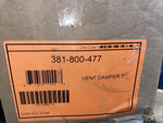 New Weil McLain 381-800-477 7" VENT DAMPER