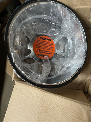 BRAND NEW PLATINUM WHEELS QB-118-11, 17 X 7.5 CHROME RIM **FREE SHIPPING**