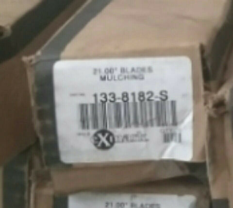 NEW GENUINE OEM Exmark 21" Recycler Blade SPK 133-8182-S-Mega Mart Warehouse-Ultimate Unclaimed Freight Buyer and Seller Specialists