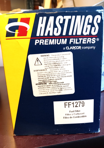 HASTINGS FF1279 PREMIUM FUEL FILTER (FREE SHIPPING)