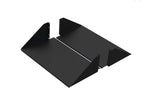 NEW HOFFMAN Double-Sided Solid-Steel Shelf, fits 19” LAN R, Black, Steel