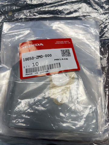 (10) GENUINE OEM HONDA PART 19650-ZM0-000 AIR GUIDE WITH GASKETS GCV135-190